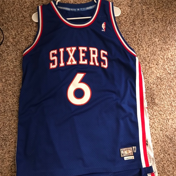 erving sixers jersey
